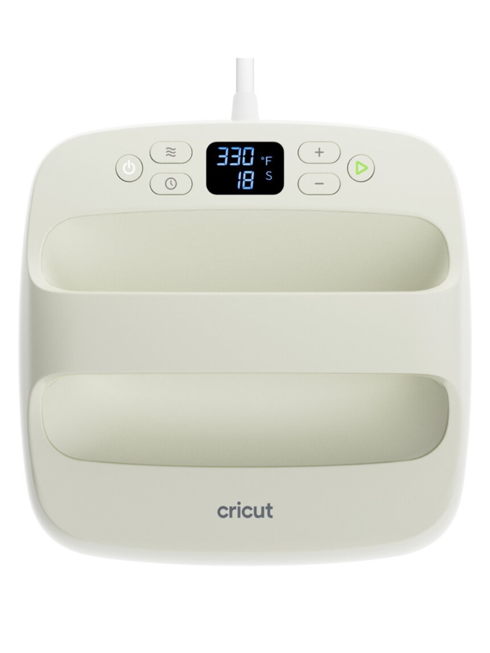 Cricut EasyPress 2 EasyPress Mini Soft White Handheld Heat Press